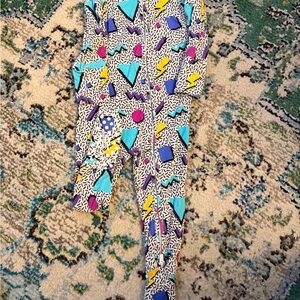 Bamboo Geometric Patterned Convertible Romper